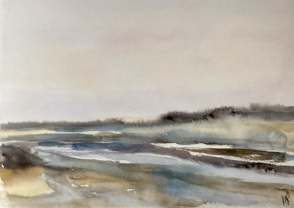 Brancaster Beach Fine Art Print