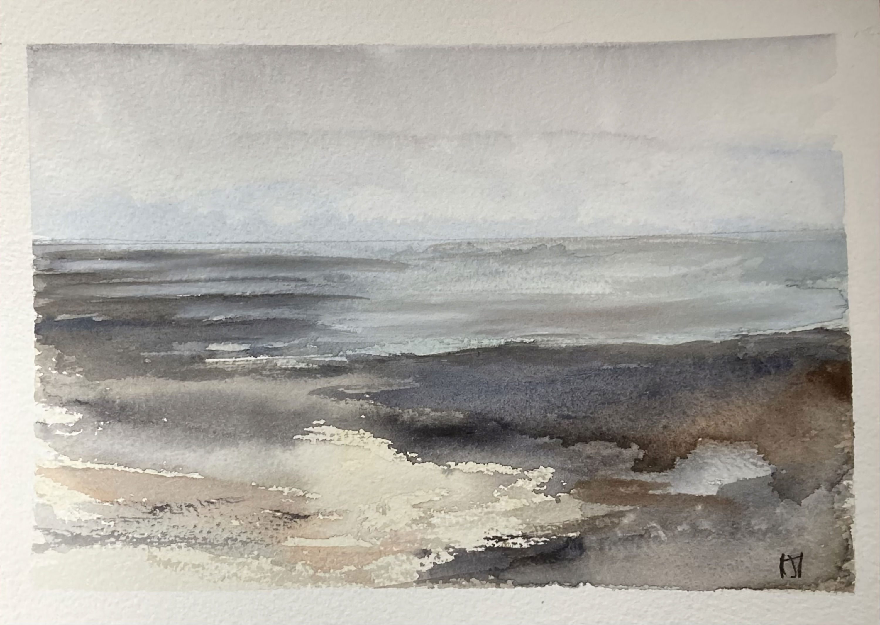 Bracelets Bay - Original Watercolour 
