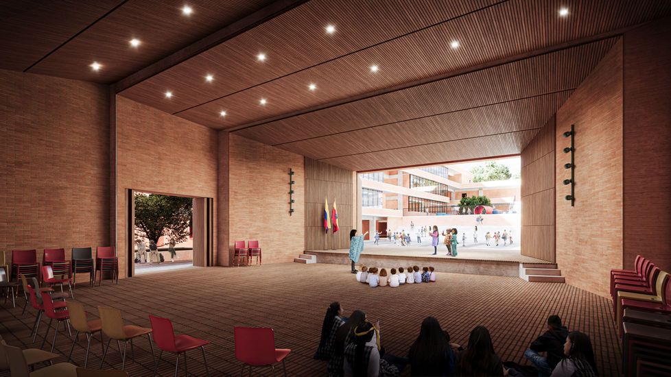 Auditorio colegio Bogota