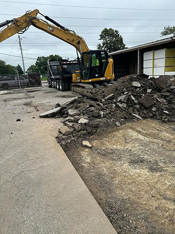 Commercial Parking Lot Removal