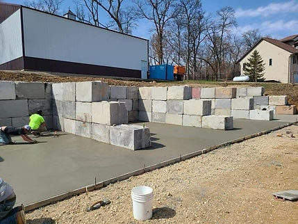 Concrete Container Bins