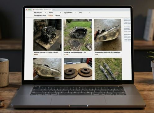Vente de pièces auto par les particuliers