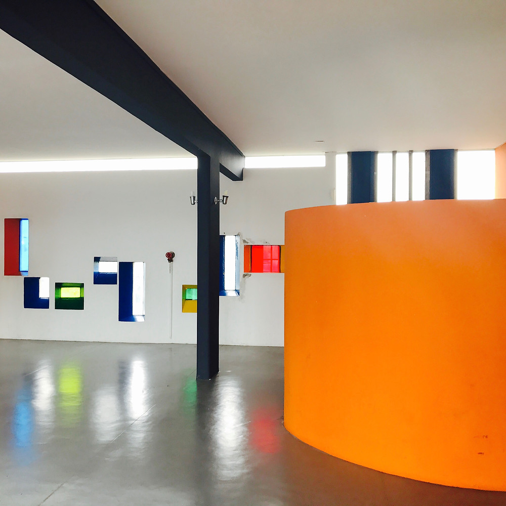 Ecole signée par Le Corbusier. Photo de Tiffany Fayolle architecte d'intérieur
