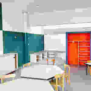 Ecole signée Le Corbusier à Firminy sur le toit de l'unité d'habitation, photographie réalisée' par Tiffany Fayolle architecte d'intérieur à Lyon