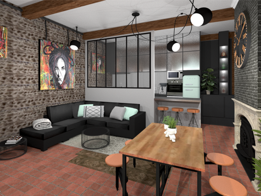 Le style ‘Loft’ au coeur de l’agence en ce mois de novembre...