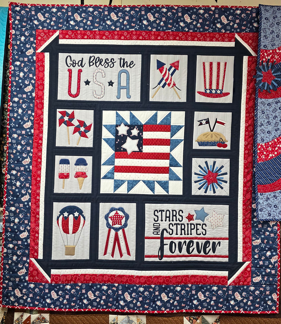 Thumbnail: American Dream Quilt Pattern