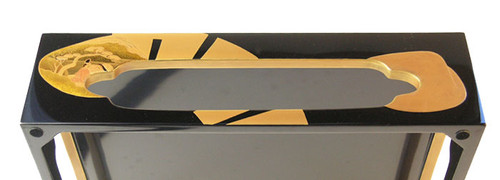 源氏貝 高台付五段重箱 | 漆器久太郎