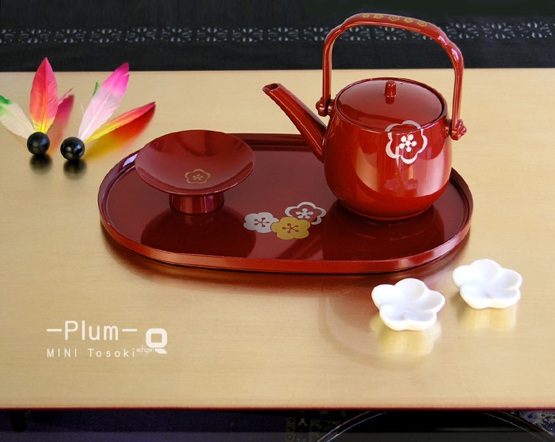 サムネイル： 梅　ミニ屠蘇器セット