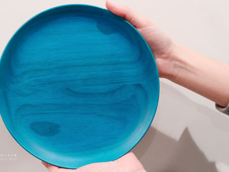 KyutarouBLUE 爽 両面丸皿再入荷