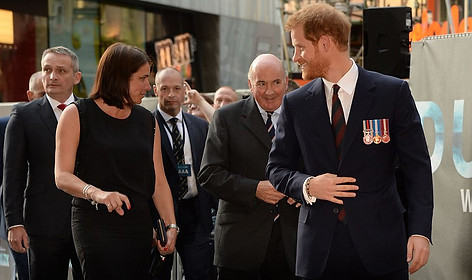 Gemma Morgan - Dunkirk Movie Premiere Red Carpet with Prince Harry