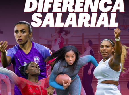 Diferença salarial entre homens e mulheres no esporte ainda é realidade
