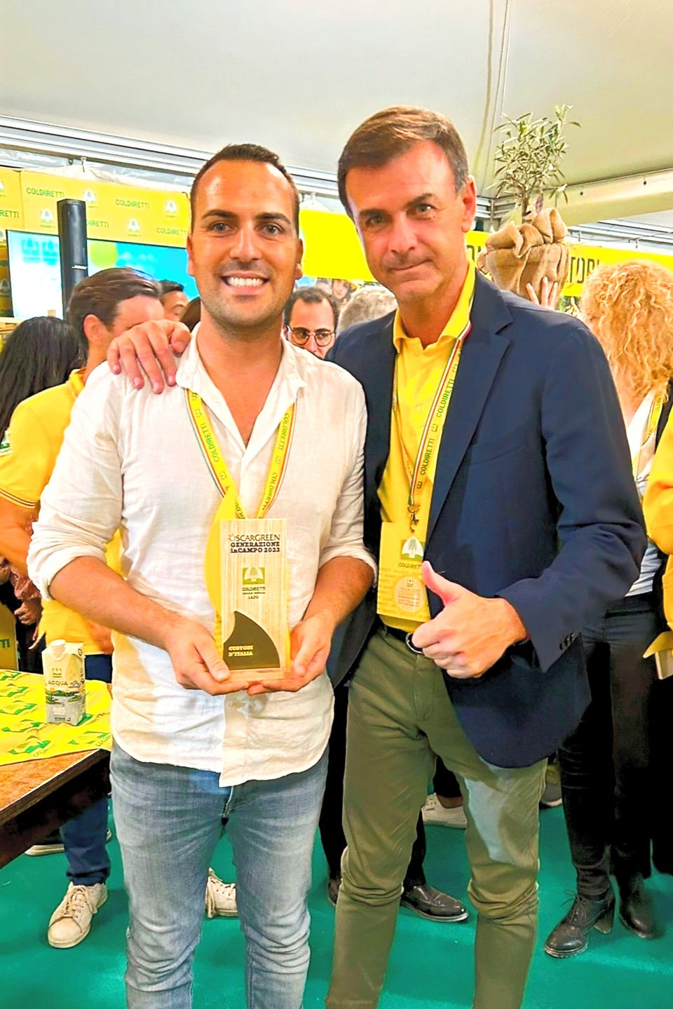 Oscar green Ettore Prandini