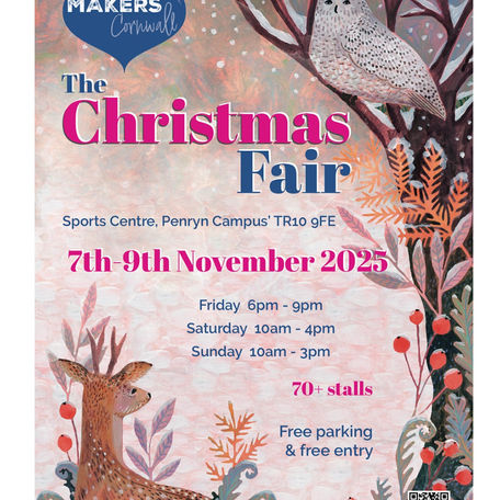 Penryn Christmas Craft Fair November 2025 Poster