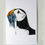 Thumbnail: 1 x Puffin from Cornwall greetings card