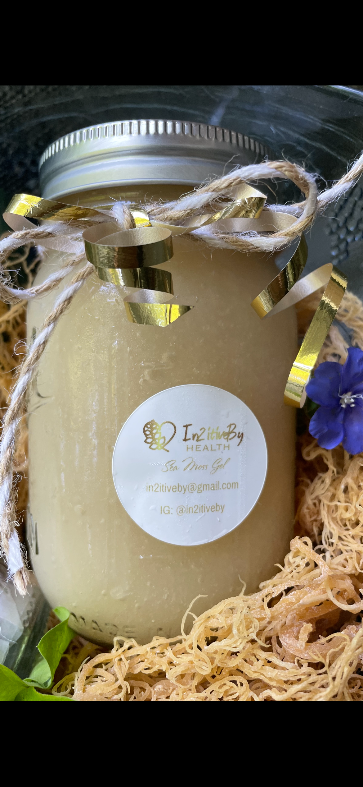 16oz Plain Sea Moss Gel