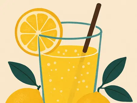 Se a vida nos oferece limões...