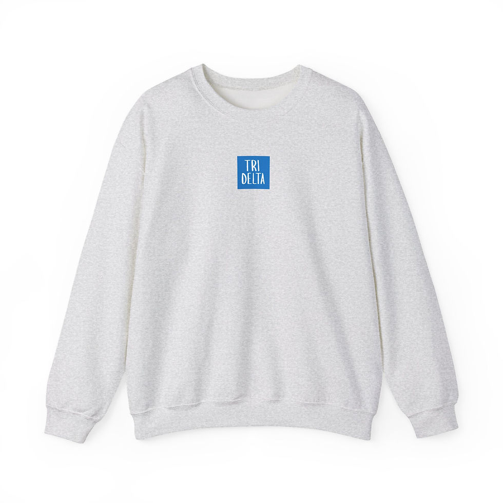 Thumbnail: Tri Delta Stamp Crewneck