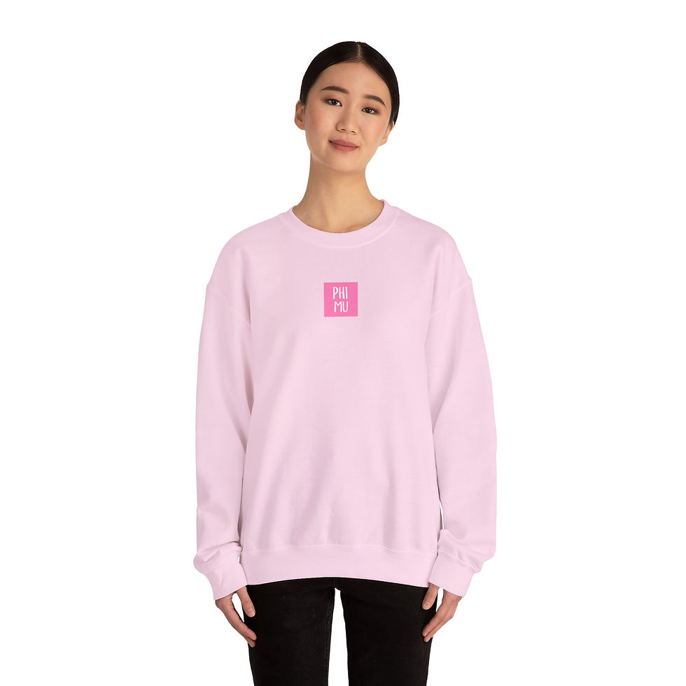 Thumbnail: Phi Mu Stamp Crewneck
