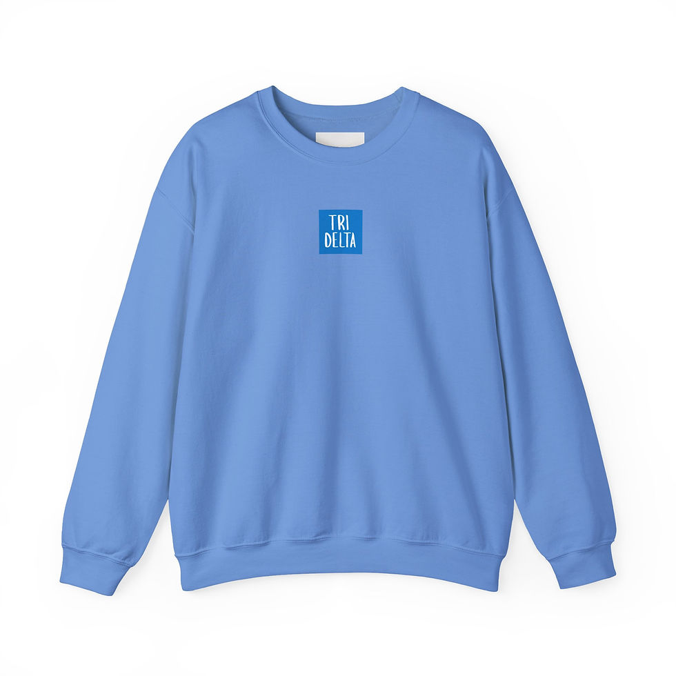 Thumbnail: Tri Delta Stamp Crewneck