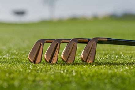Titleist Introduces Limited-Edition Oil Can Finish on T-Series Irons