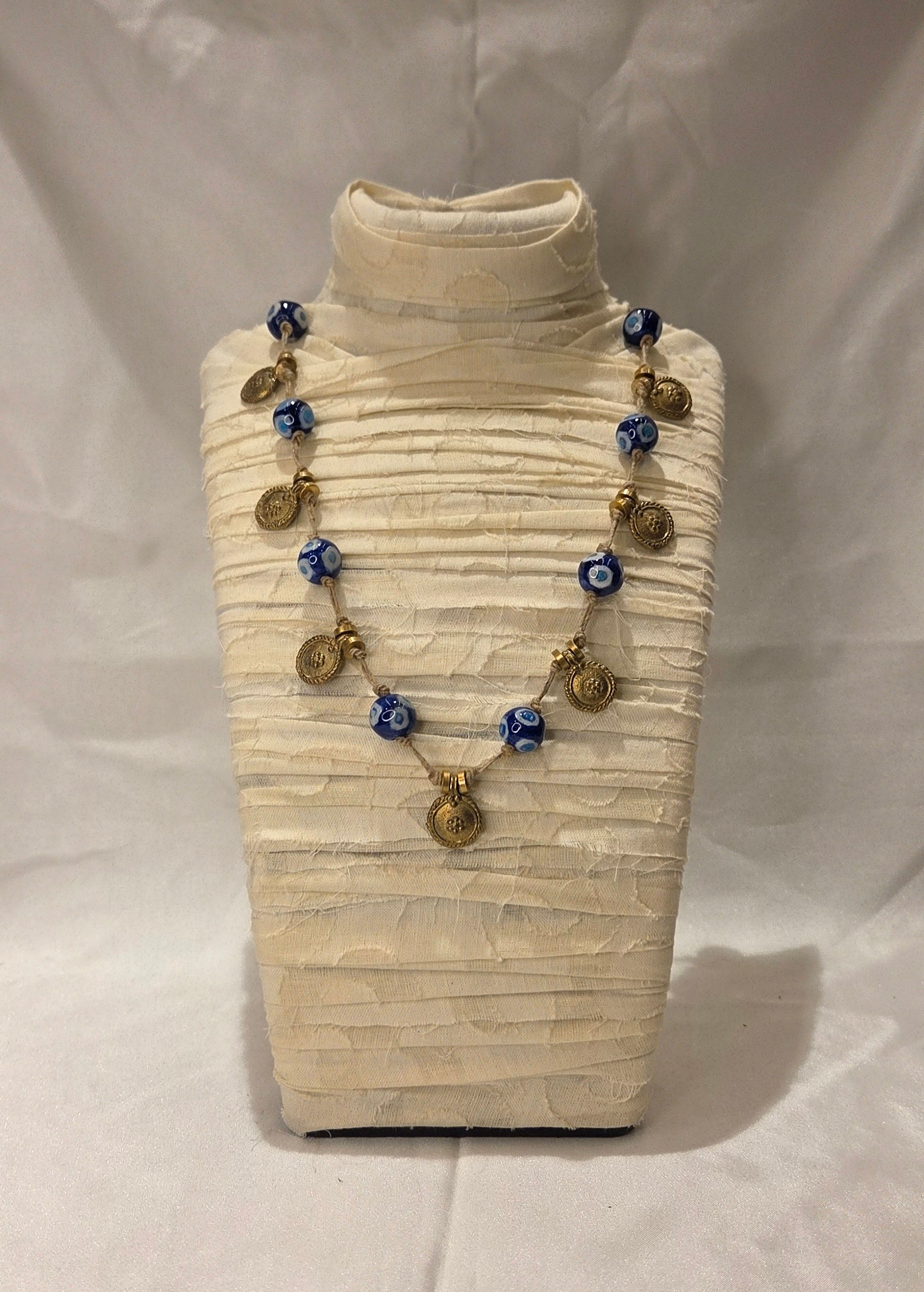 HANDCRAFTED DOKRA NECKLACE