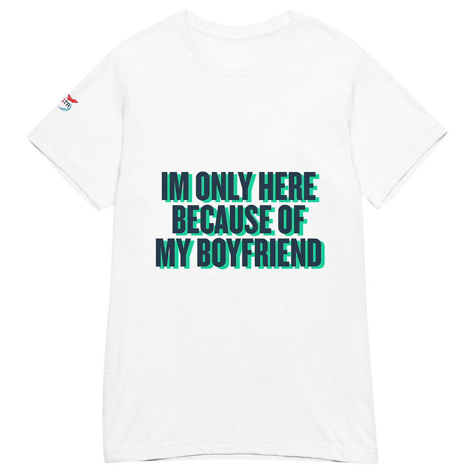 Miniatyrbilde: I'm Only Here Because of my Partner's Women’s basic soft style t-shirt