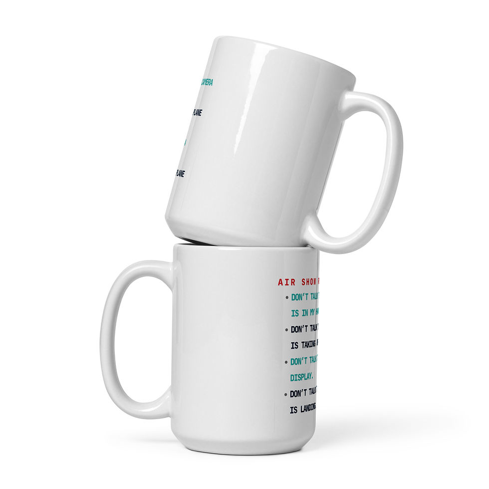 الصورة المصغرة: Runway 27 Mug with Airshow Rules