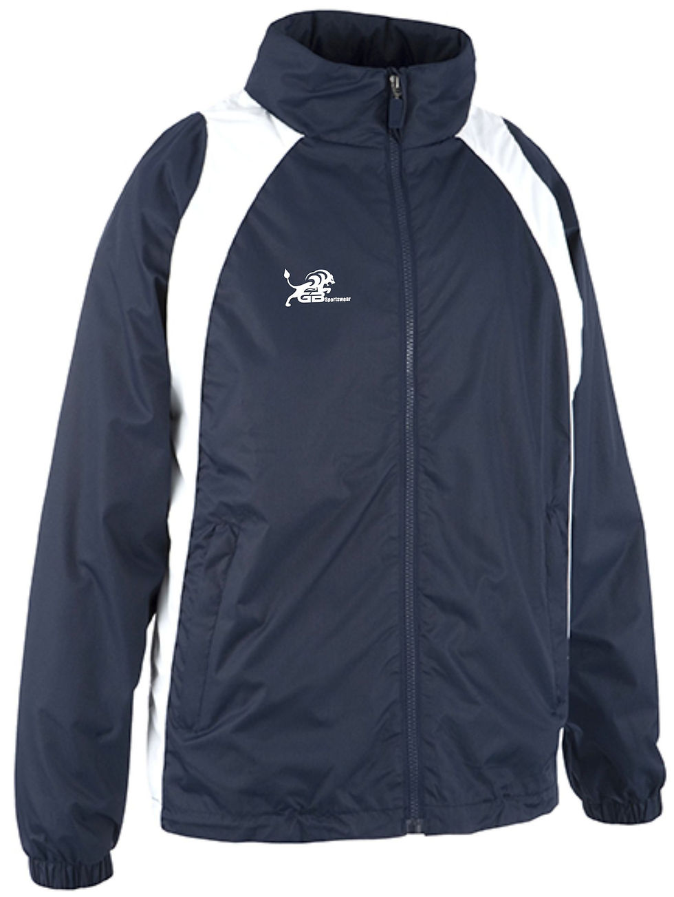 0355 Elite Showerproof Jacket Navy/White