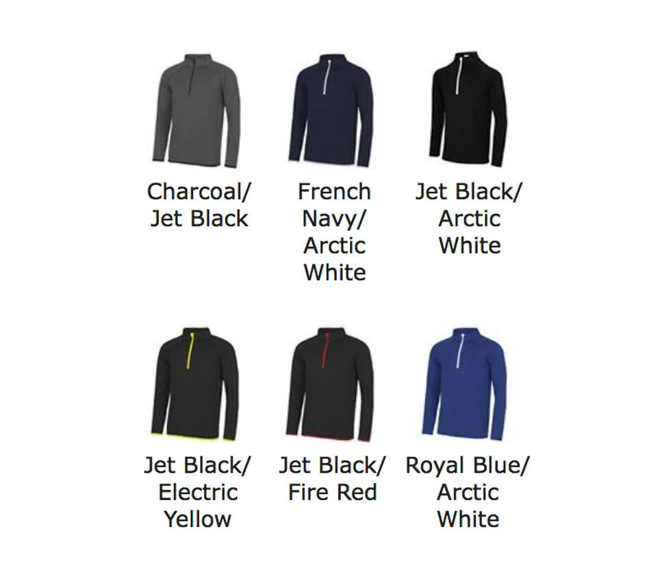 Thumbnail: JC031 Cool ½ zip sweatshirt