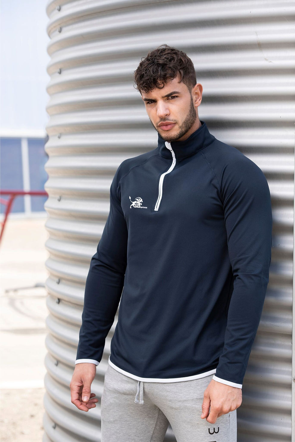 Thumbnail: JC031 Cool ½ zip sweatshirt