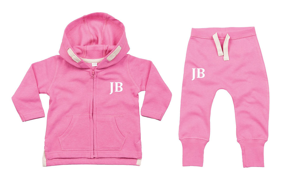 Pink Baby Tracksuit