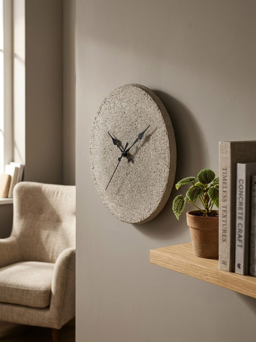 Miniatura: Reloj de pared rústico
