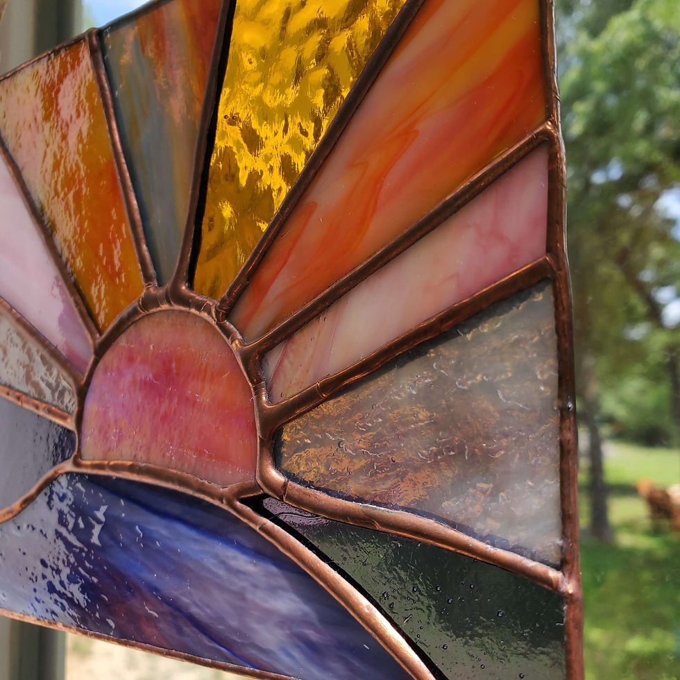 Thumbnail: Stained glass sunset!