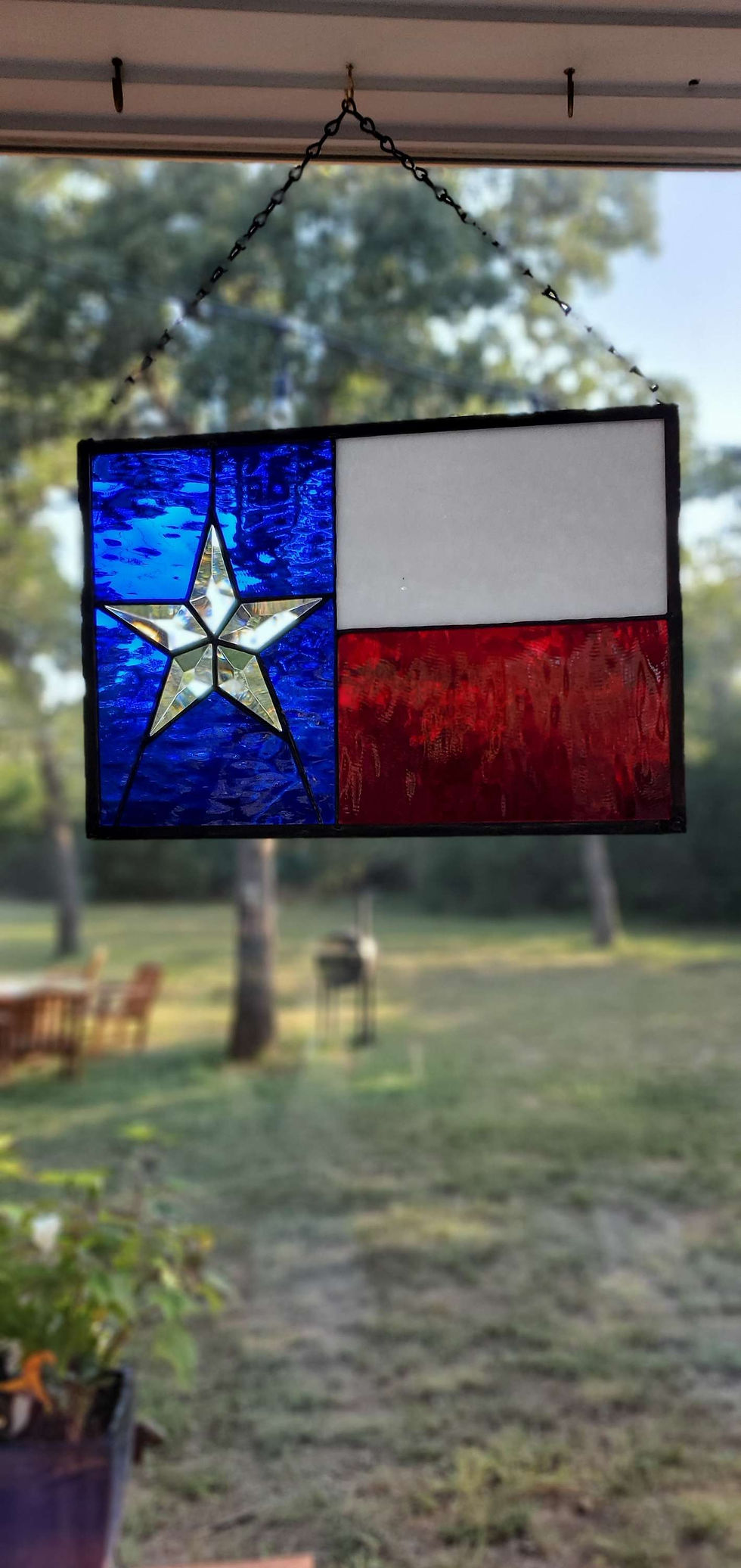 Thumbnail: Texas State stainedglass flag 
