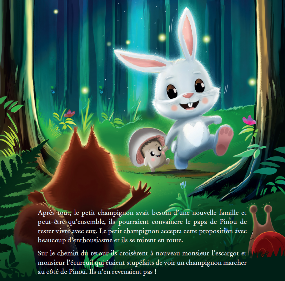 Miniature : N°1 Les merveilleuses aventures de Pinou & Petit-Gris