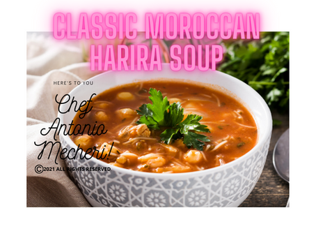 Classic Vegan Moroccan Harira Soup, Restaurant CA Middletown