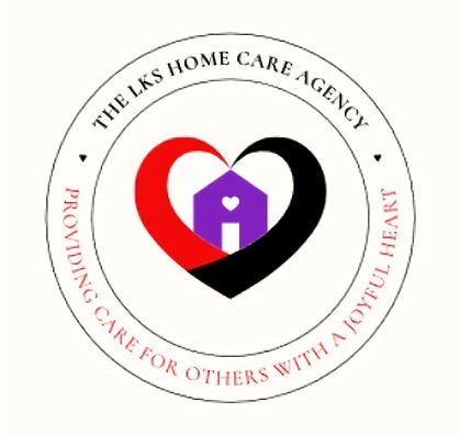 The official LKS Home Care Agency logo