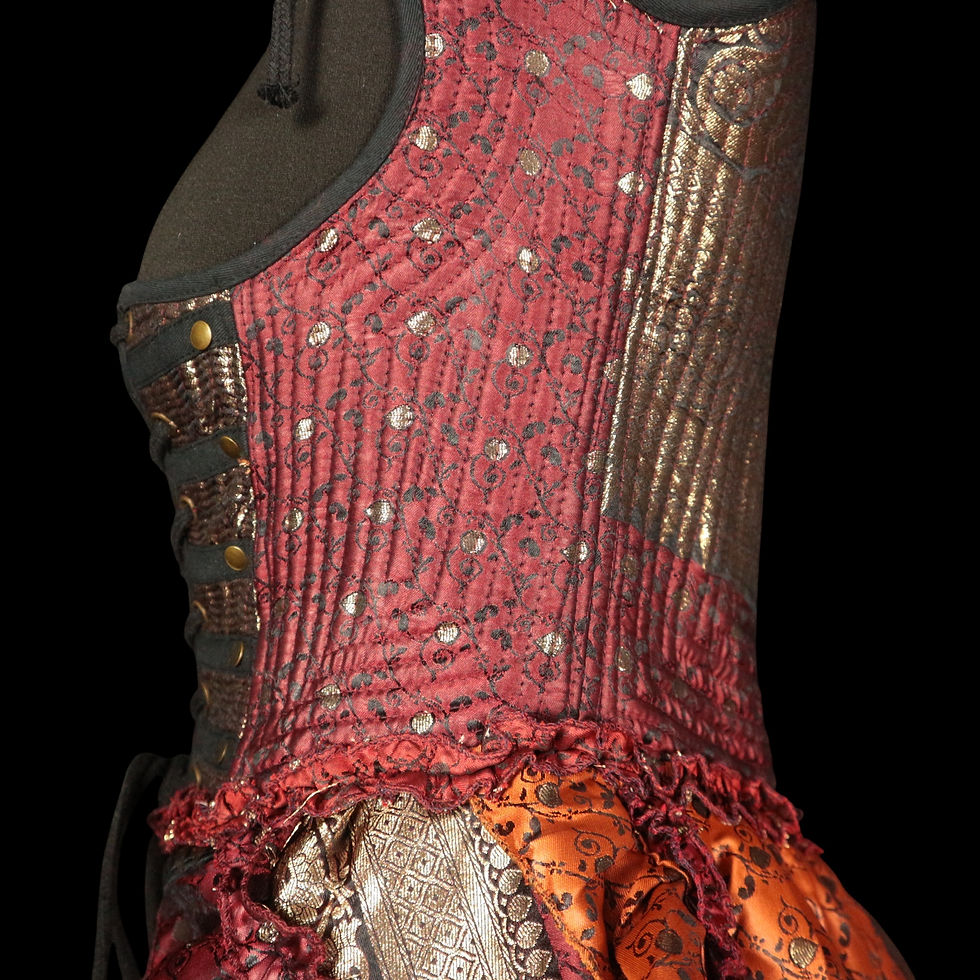 Thumbnail: MOLTON GOLD Esmeralda Gown
