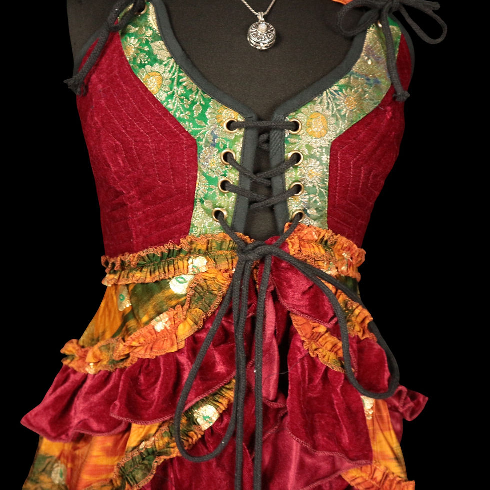 Miniature : VELVET FANG Arya Gown