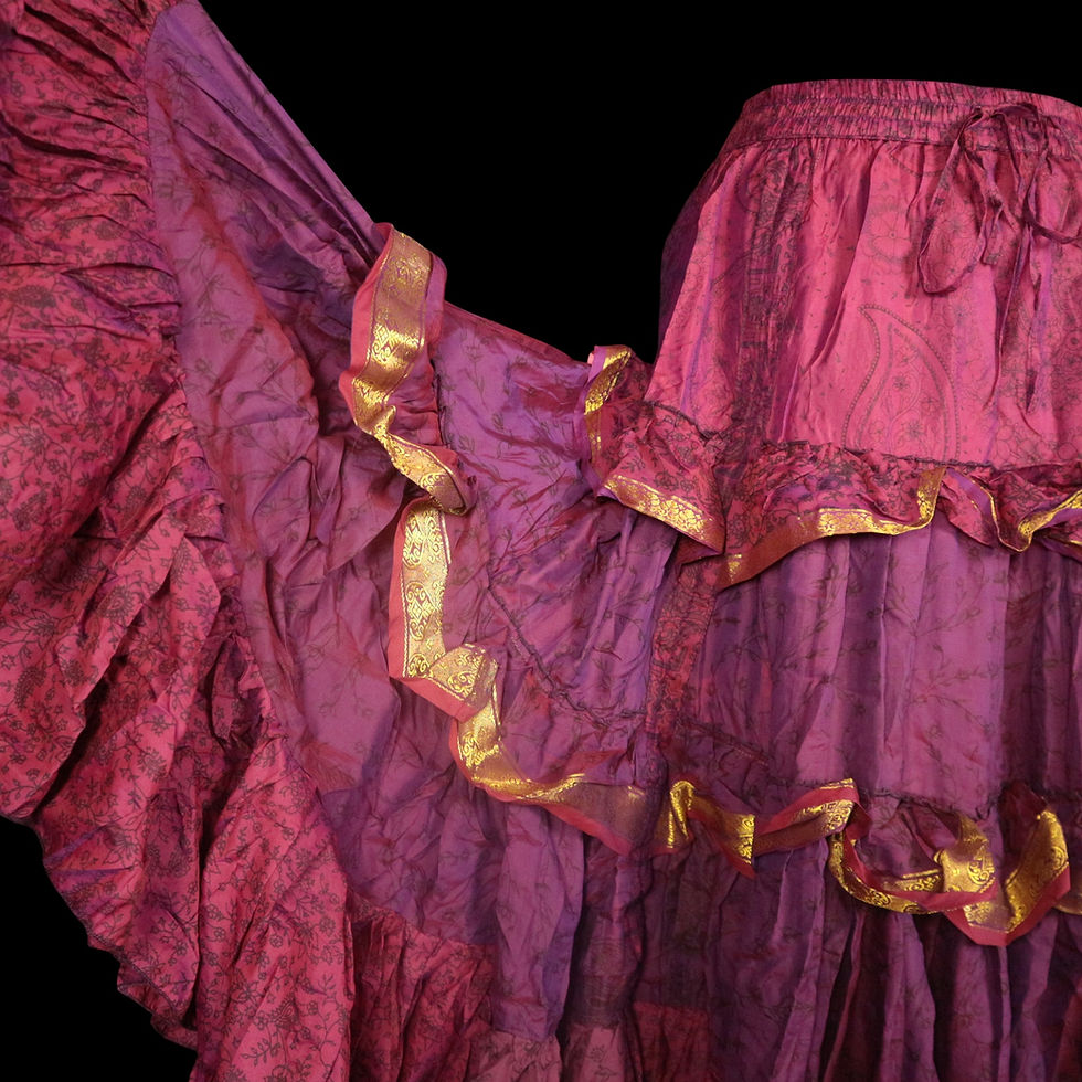 Thumbnail: CROWNBERRY Glow Style Vagabond Skirt