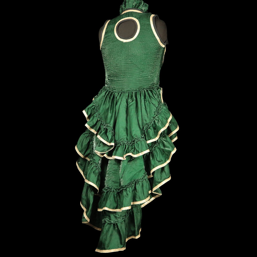Thumbnail: BLACK EMERALD Fae Gown