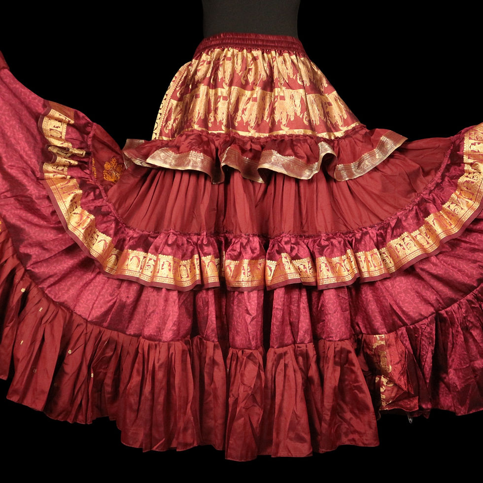 Miniature : BLOOD ROSE Vagabond Skirt