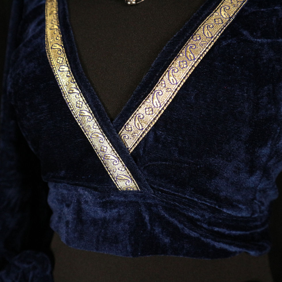 Thumbnail: DARK FAIRYTALE   Sorceress Velvet Choli