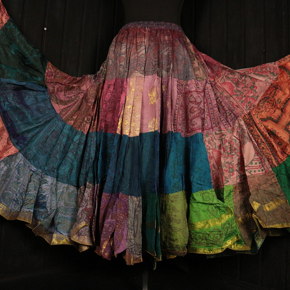 Miniatura: NOMAD'S TAPESTRY, Patchwork Glow Skirt