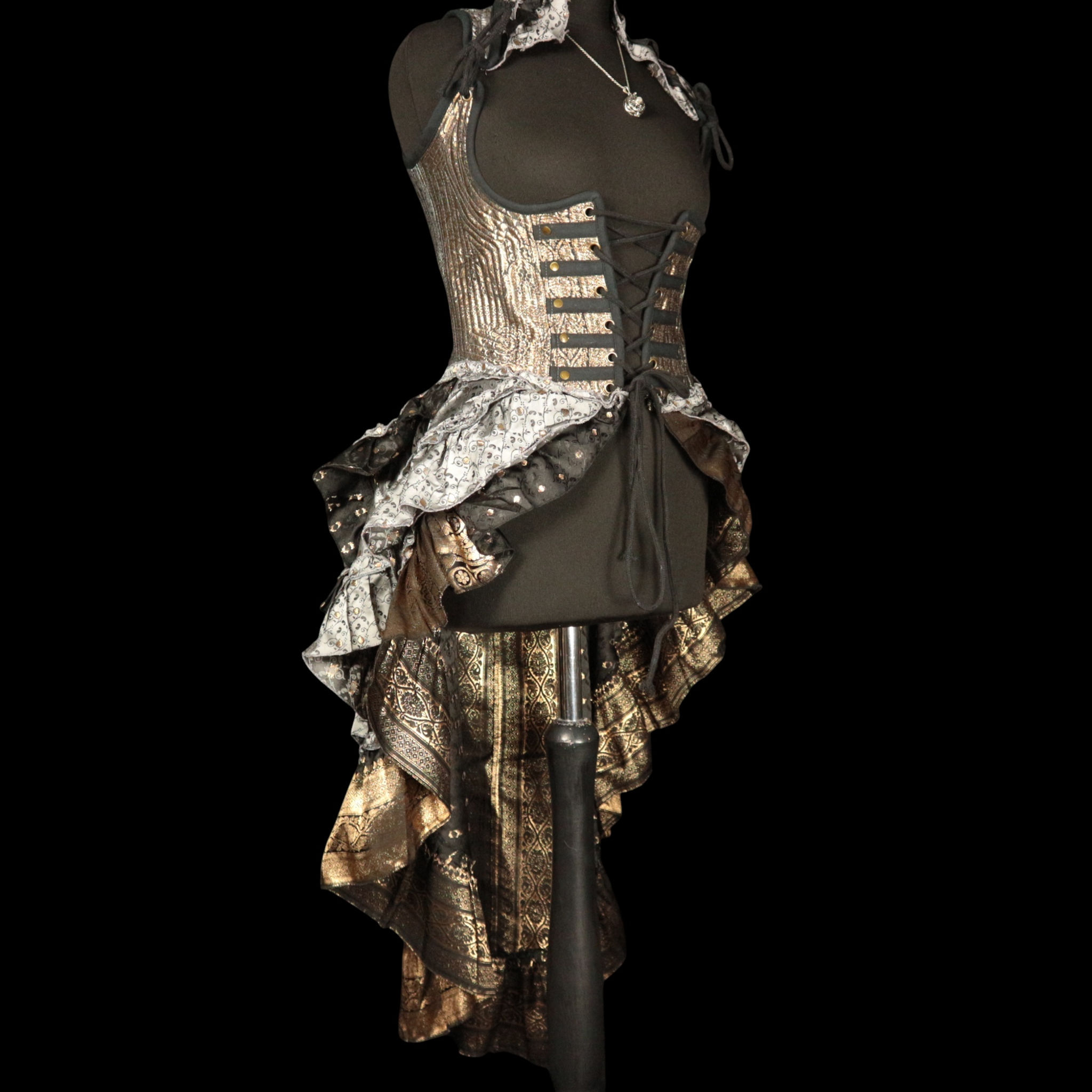 SILVER MIST Esmeralda Gown