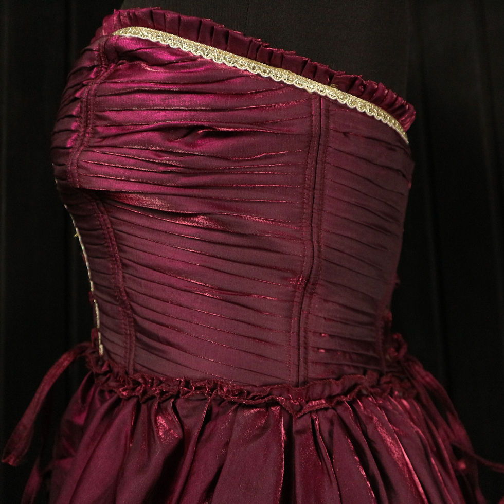 Thumbnail: BRAMBLE DON TEASE, Corset Fae Gown