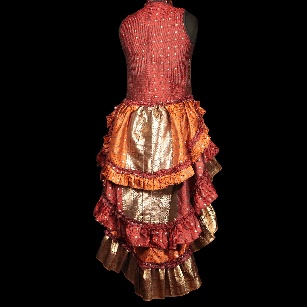 Miniatura: FLARE  Esmeralda Gown