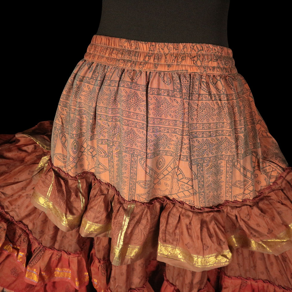 Thumbnail: DESERT EMPRESS Glow Style Vagabond Skirt