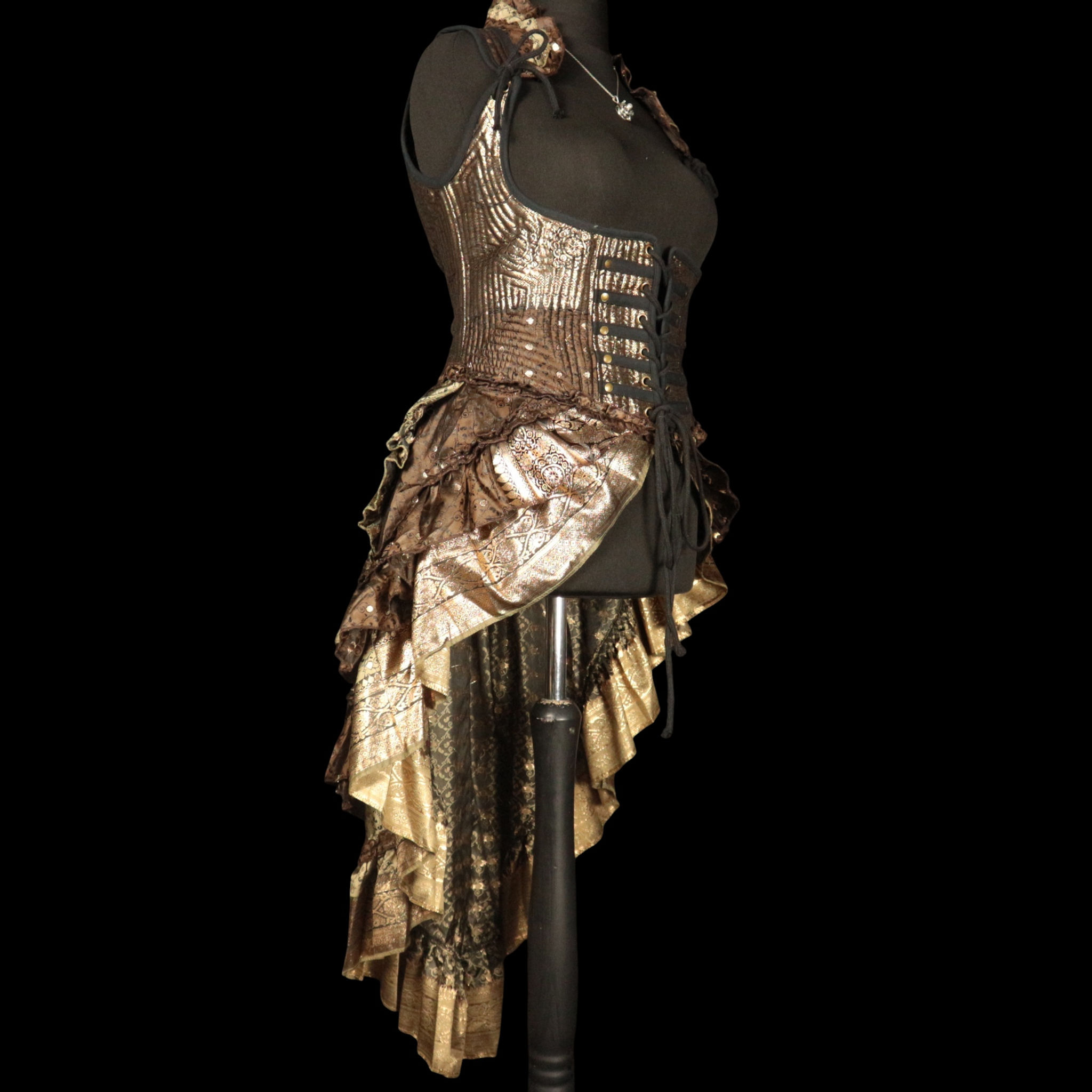 DAUGHTER OF THE EARTH Esmeralda Gown