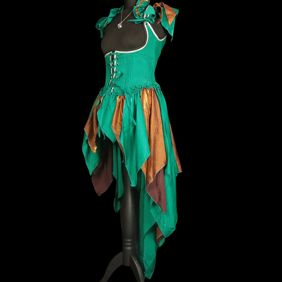 Miniature : BRACKEN FLAME Fae Gown